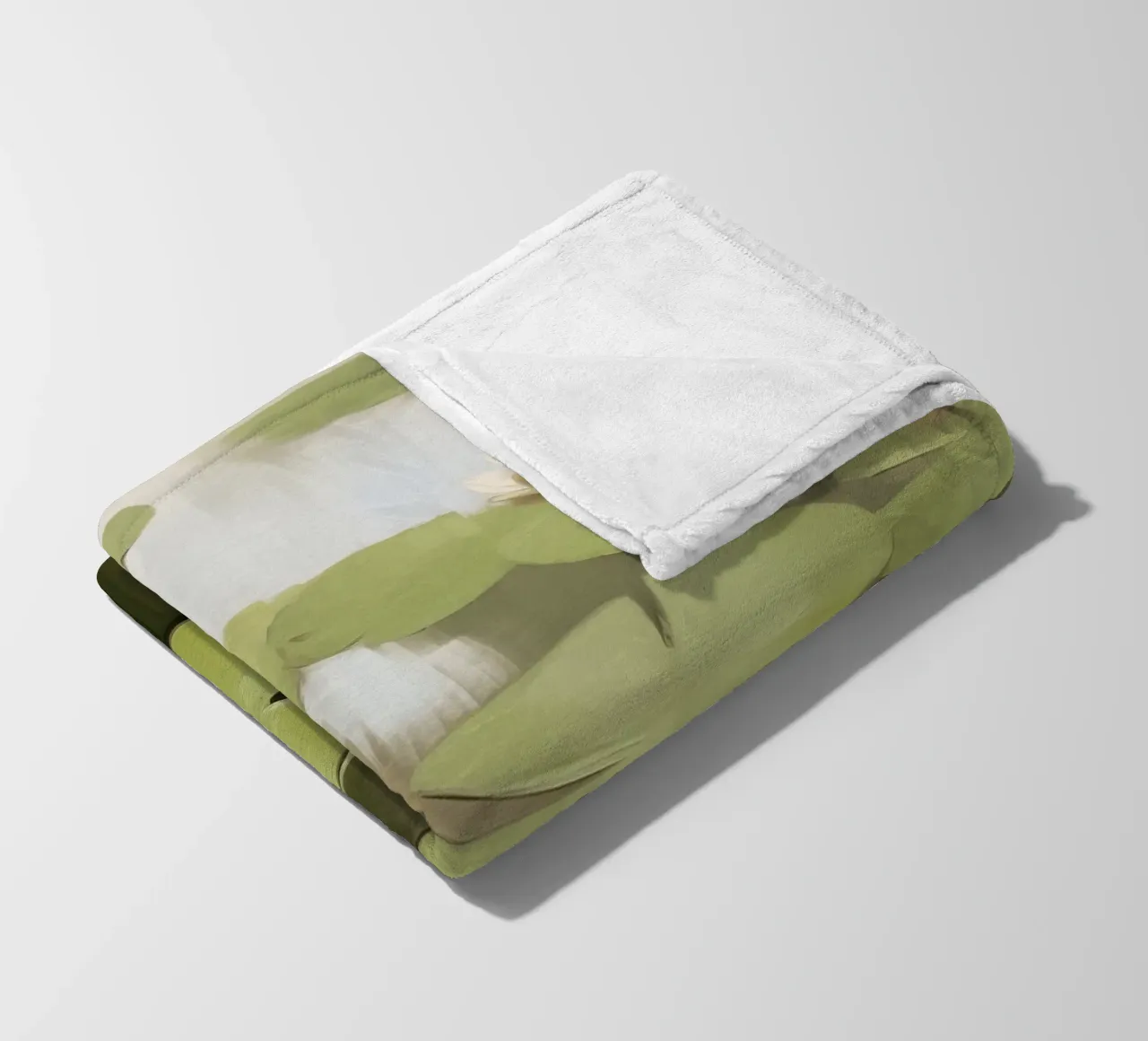Riflesso di ninfea coperta in pile da Carinaprint