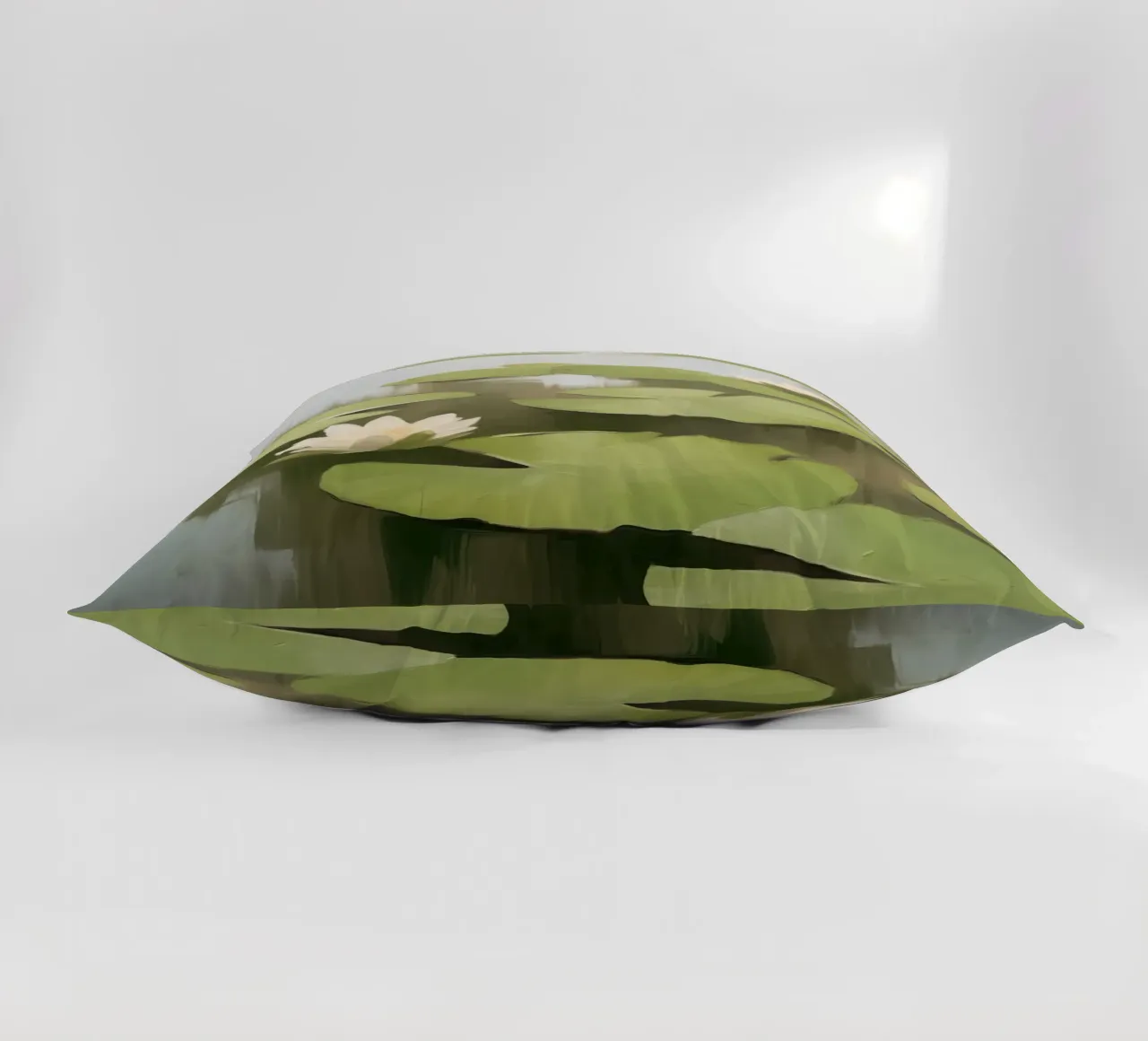 Riflesso di ninfea cuscino da Carinaprint