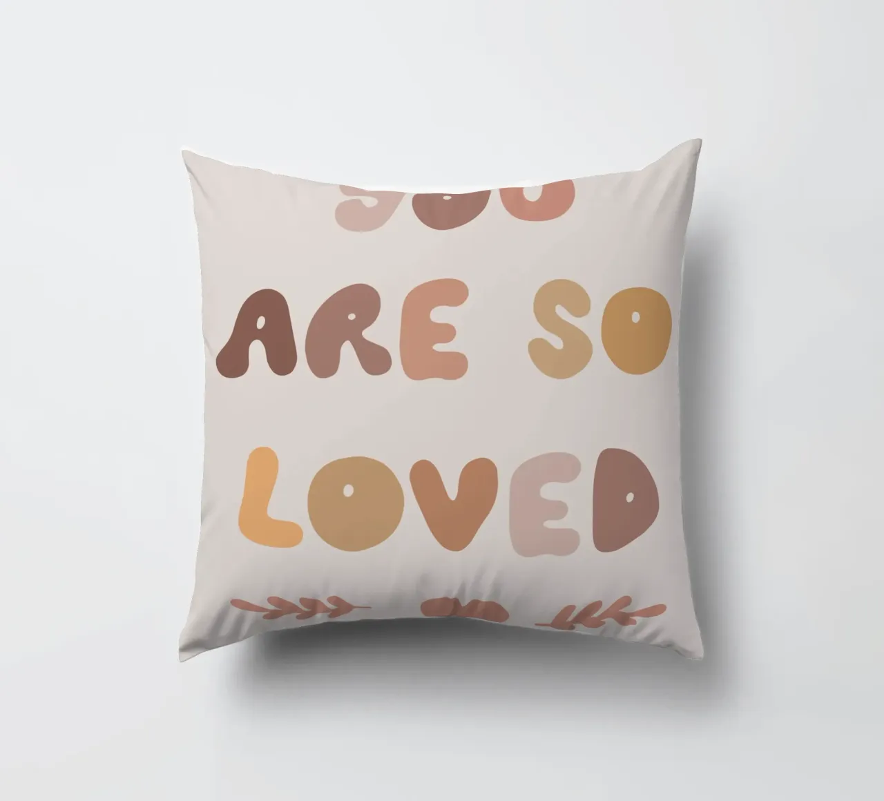You Are So Loved cuscino da treechild