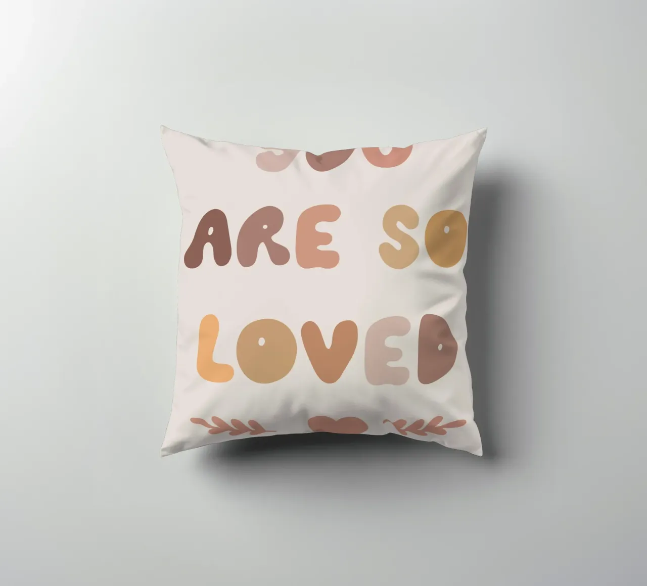 You Are So Loved cuscino da treechild