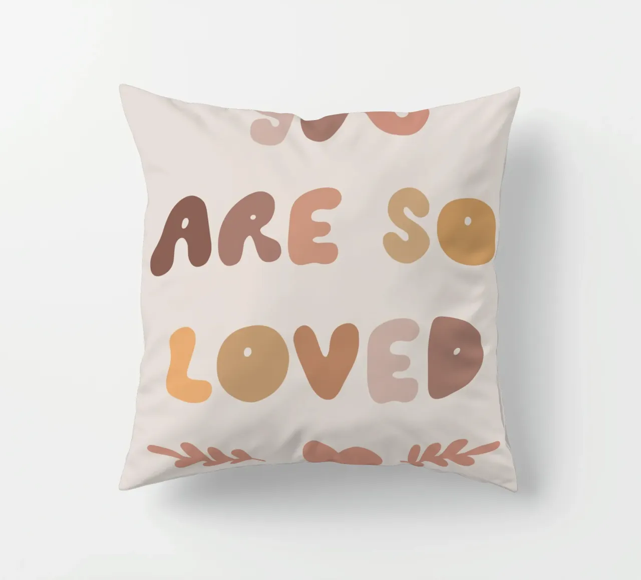 You Are So Loved cuscino da treechild