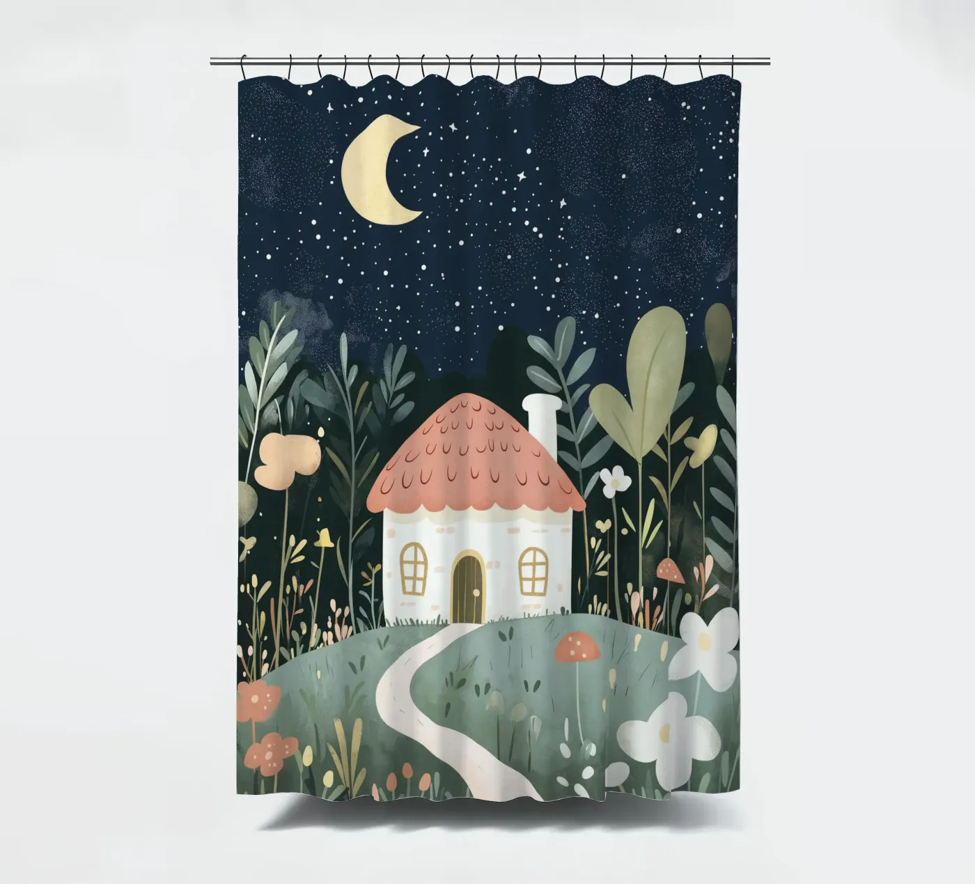 Tiny Home Duschvorhang von treechild