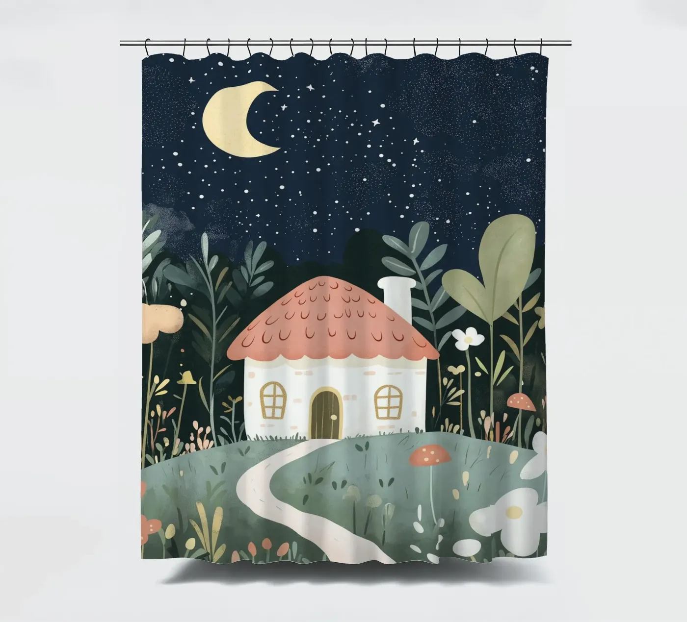 Tiny Home Duschvorhang von treechild