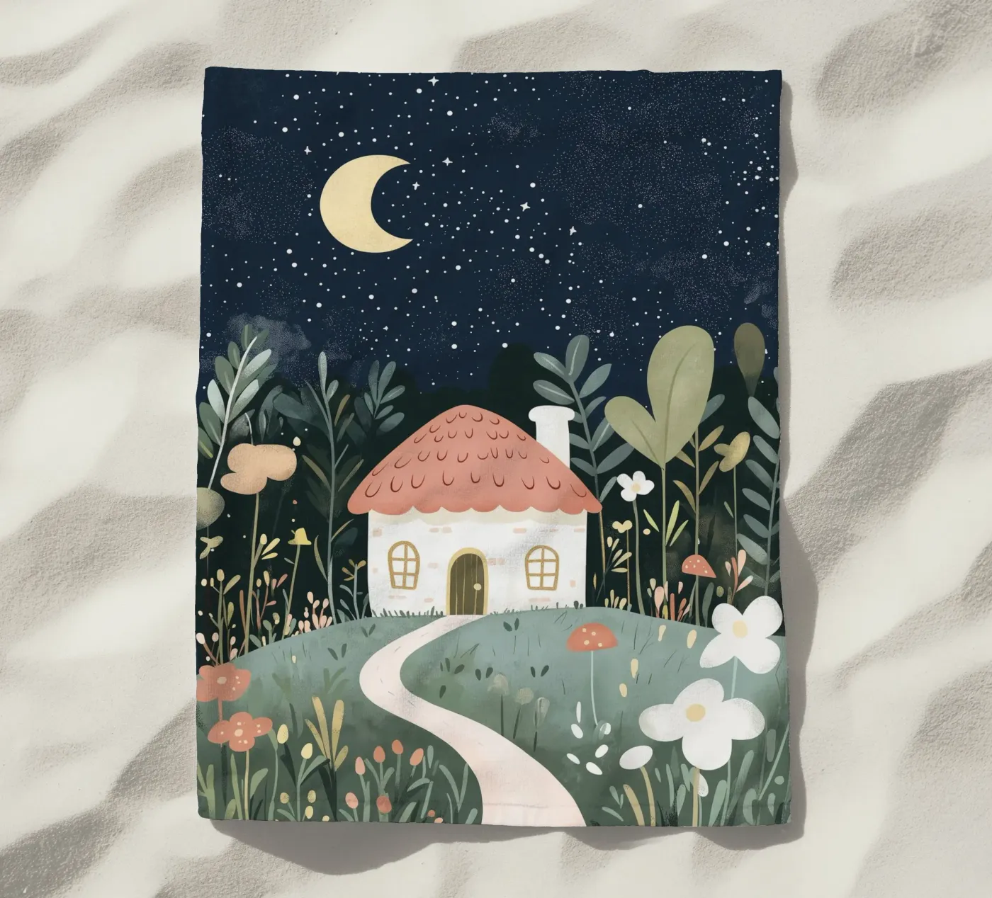 Tiny Home serviette de plage de treechild