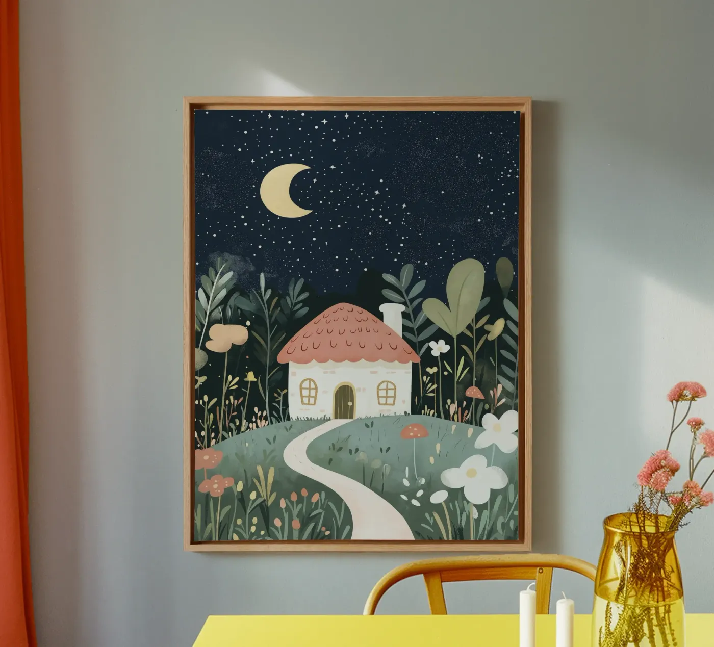 Tiny Home Leinwand von treechild