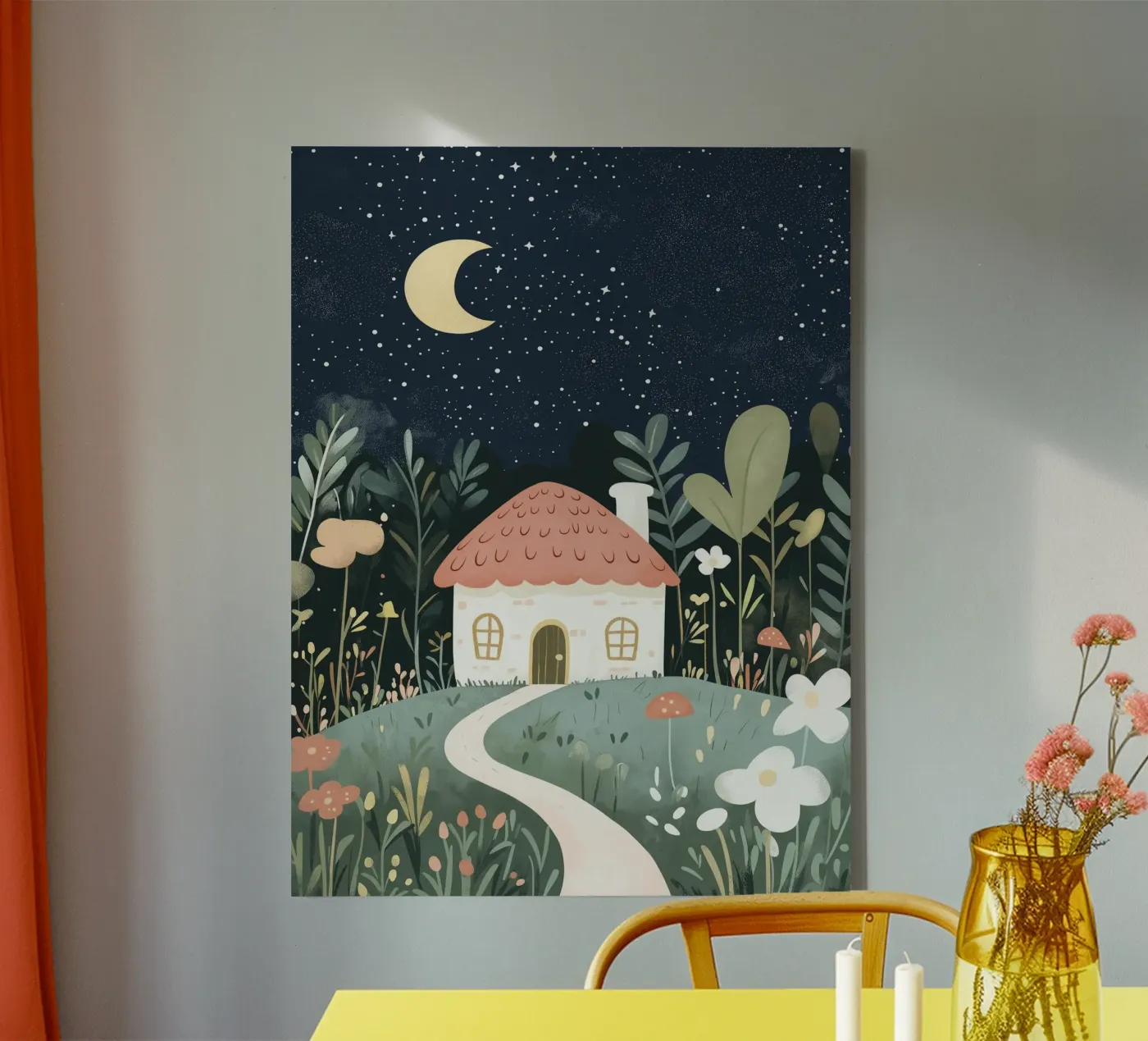 Tiny Home Leinwand von treechild