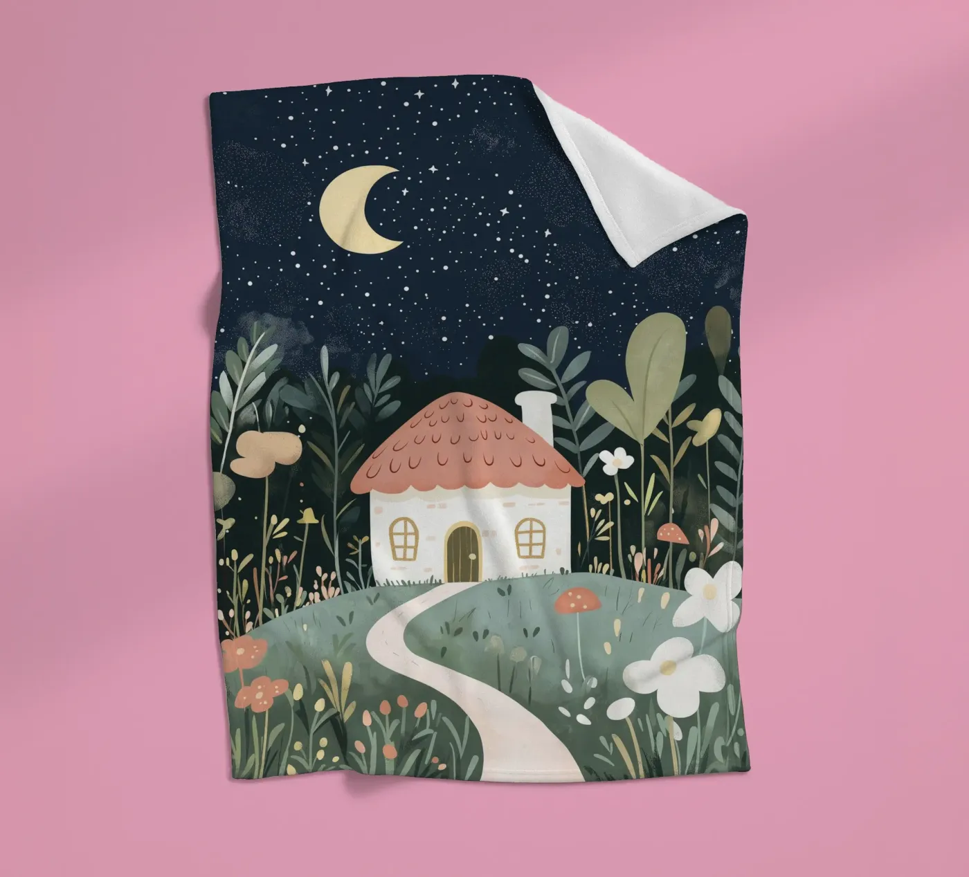 Tiny Home plaid polaire de treechild