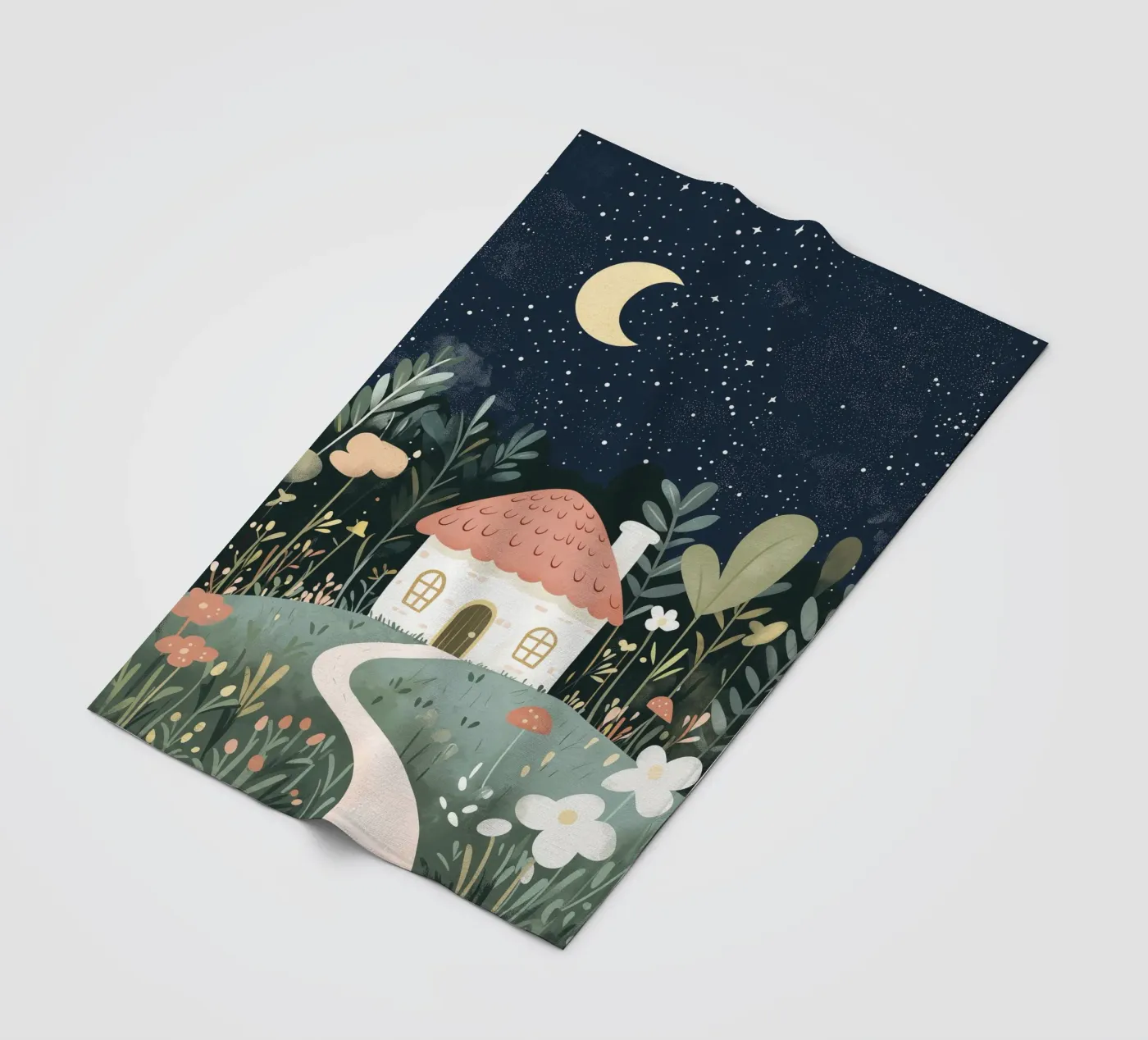 Tiny Home plaid polaire de treechild