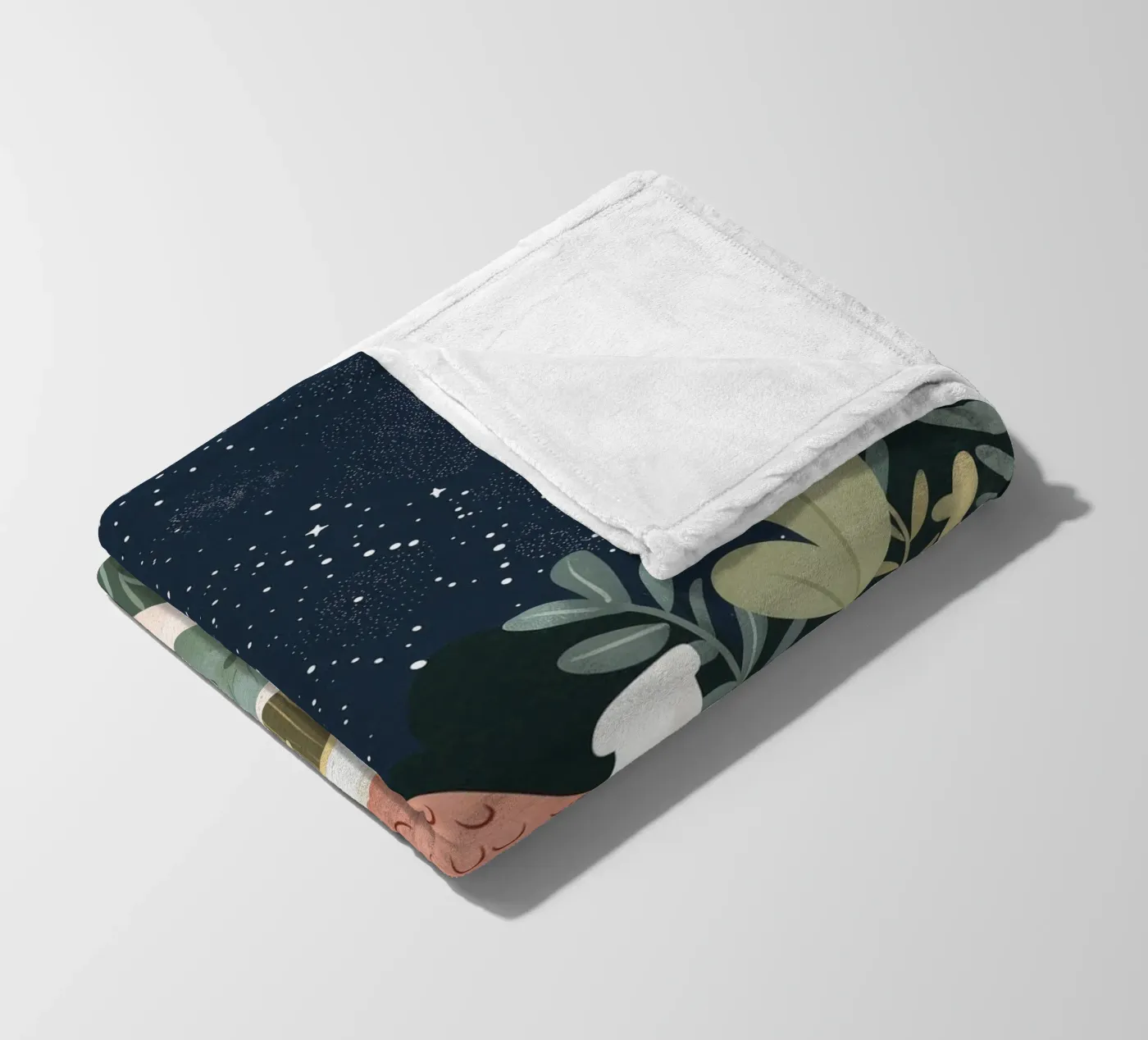 Tiny Home plaid polaire de treechild