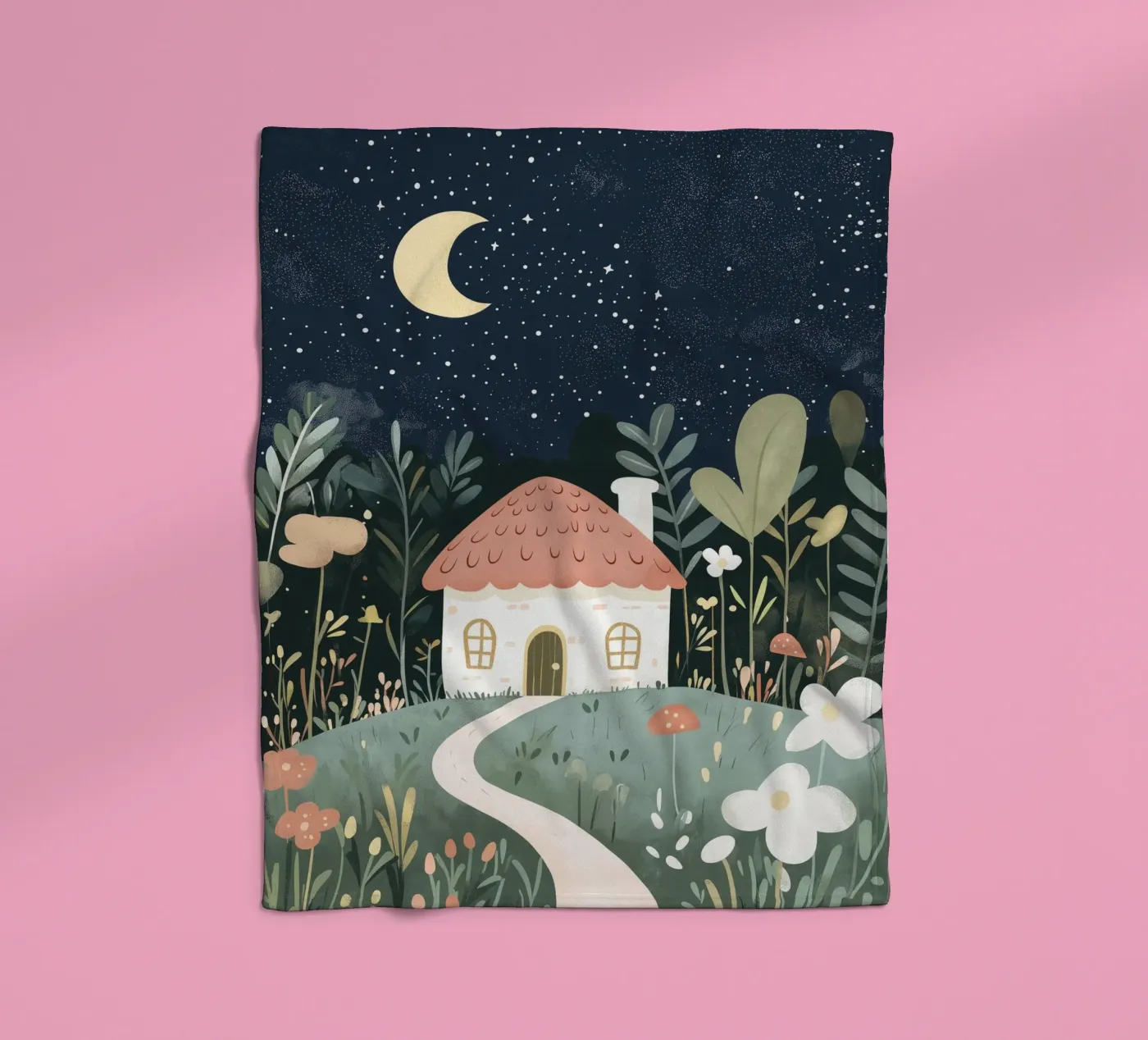 Tiny Home plaid polaire de treechild