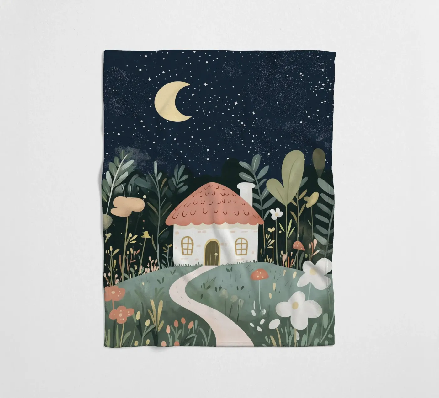 Tiny Home plaid polaire de treechild