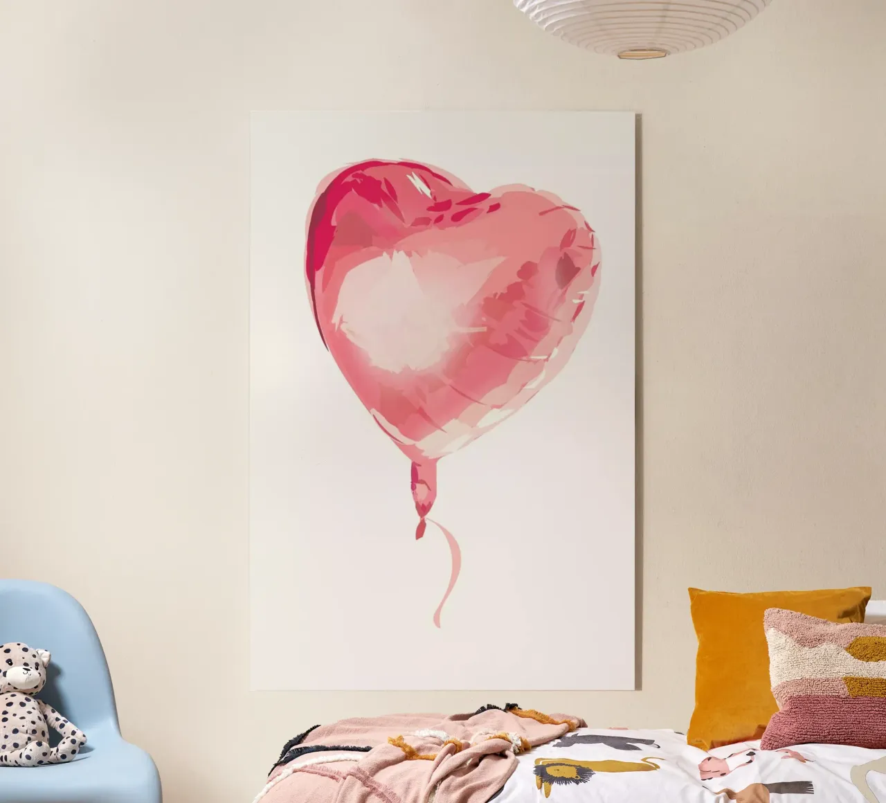 Heart Balloon plexiglass da Kateřina Bažantová