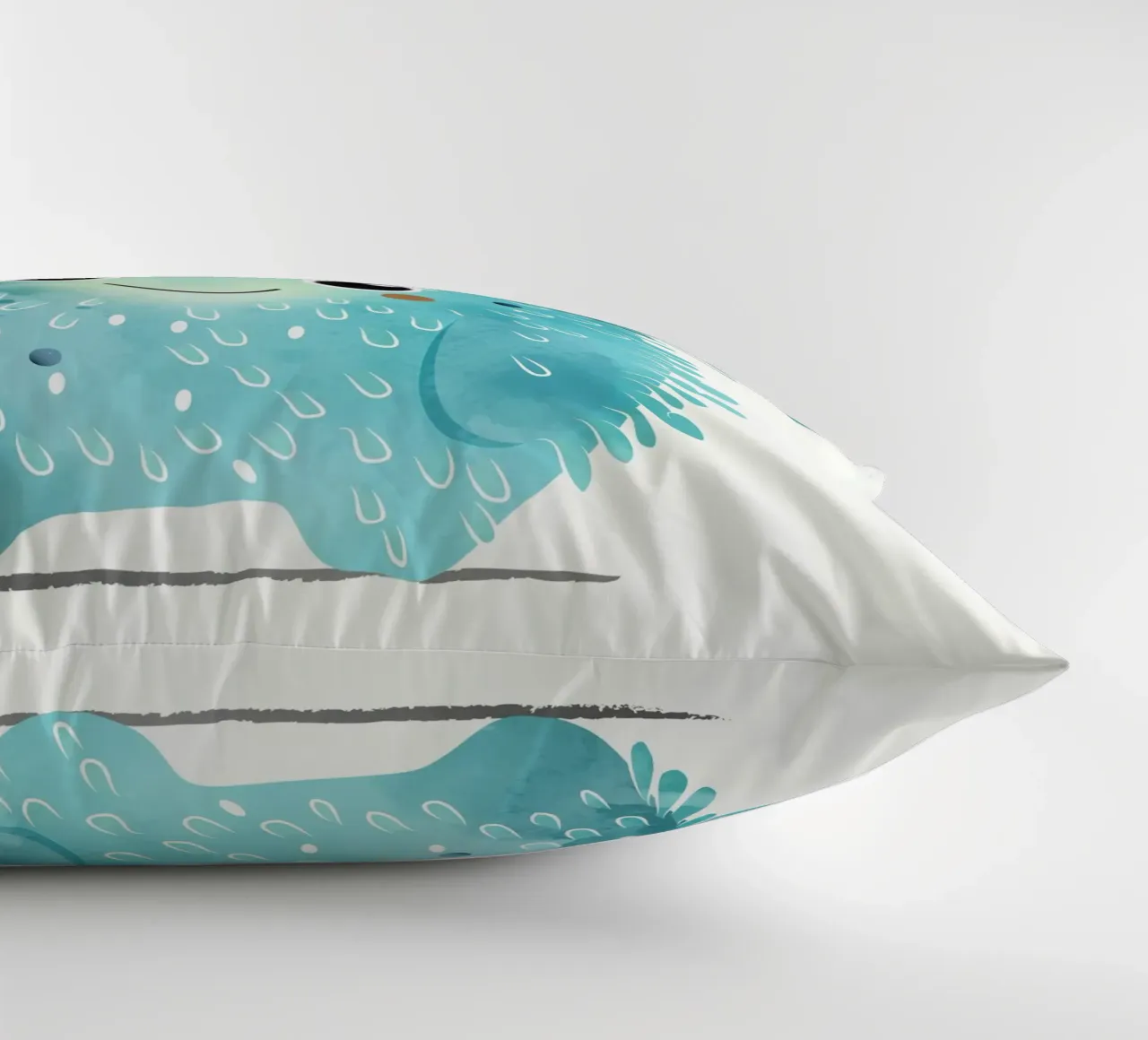 Allegro mostro di mirtilli con ghirlanda di bacche cuscino da namosh