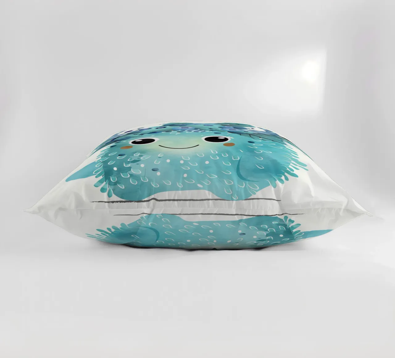 Allegro mostro di mirtilli con ghirlanda di bacche cuscino da namosh