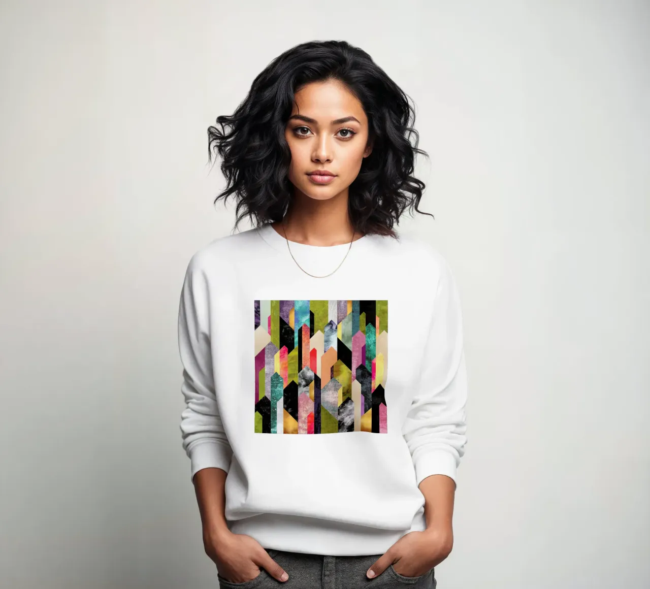 Crystalized sweatshirt by Elisabeth Fredriksson