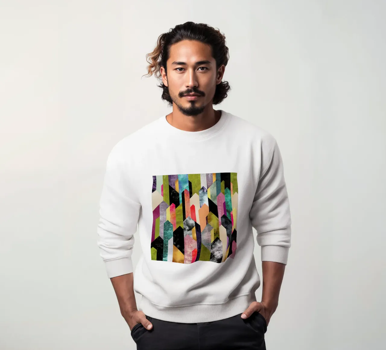 Crystalized sweatshirt by Elisabeth Fredriksson