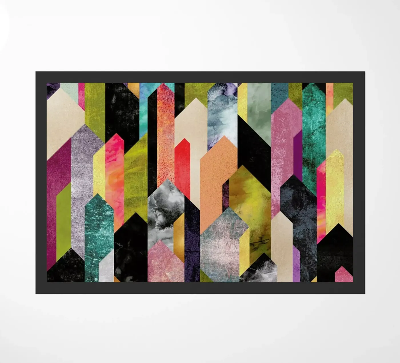 Crystalized doormat by Elisabeth Fredriksson