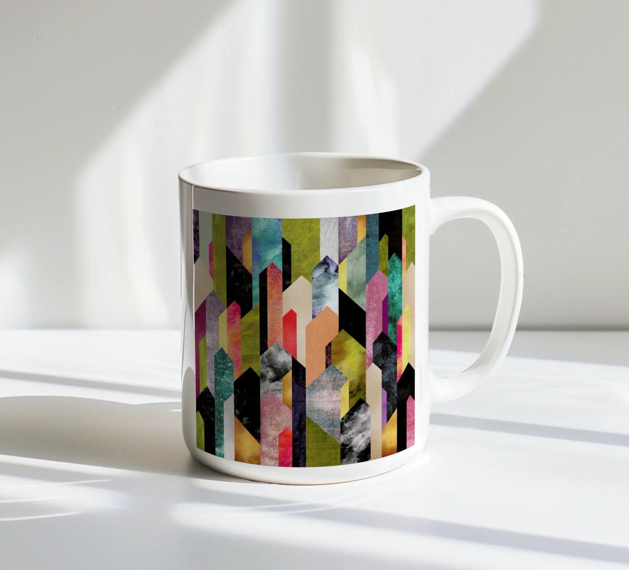 Crystalized tazza in ceramica da Elisabeth Fredriksson