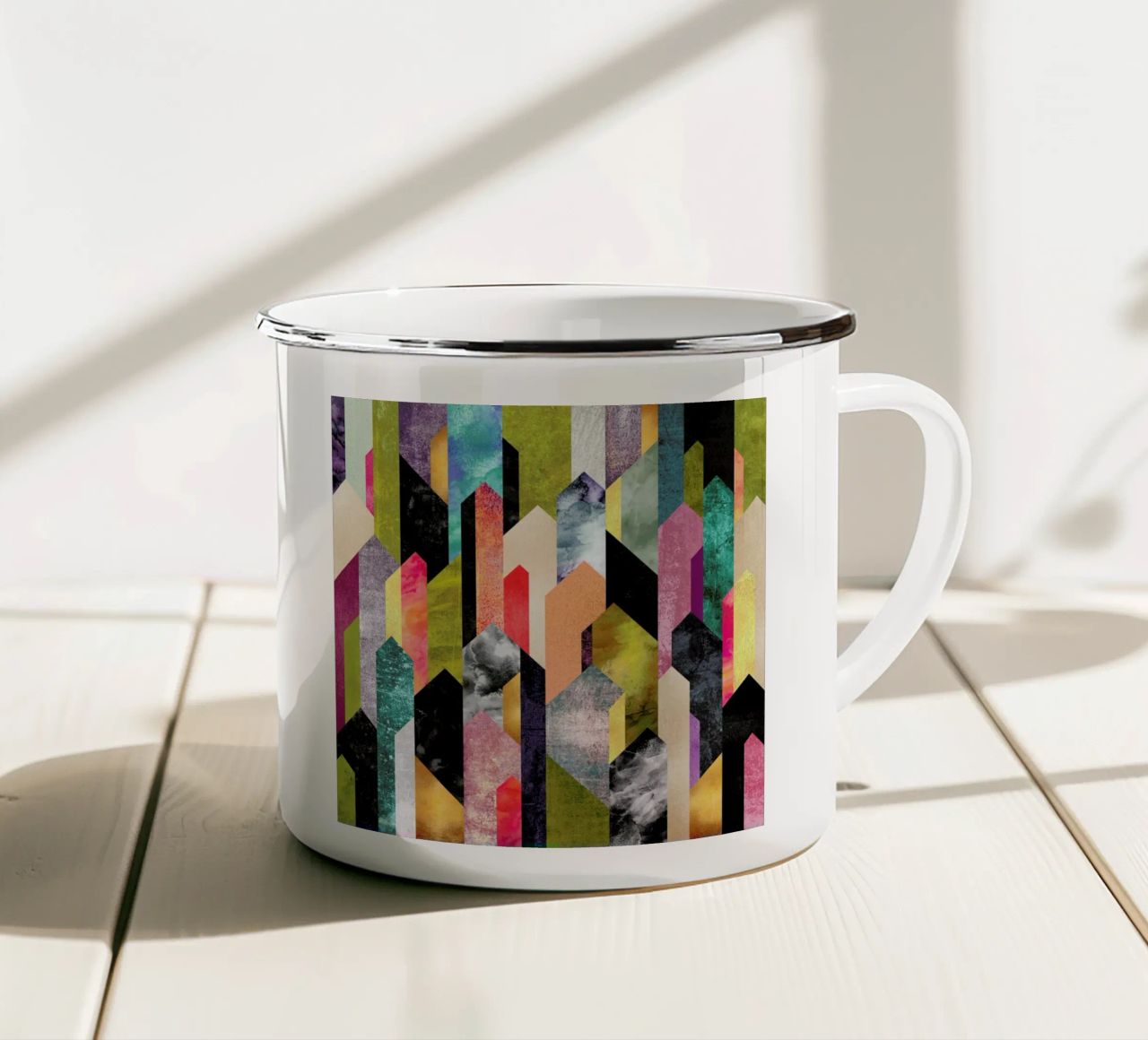 Crystalized tazza in smalto da Elisabeth Fredriksson