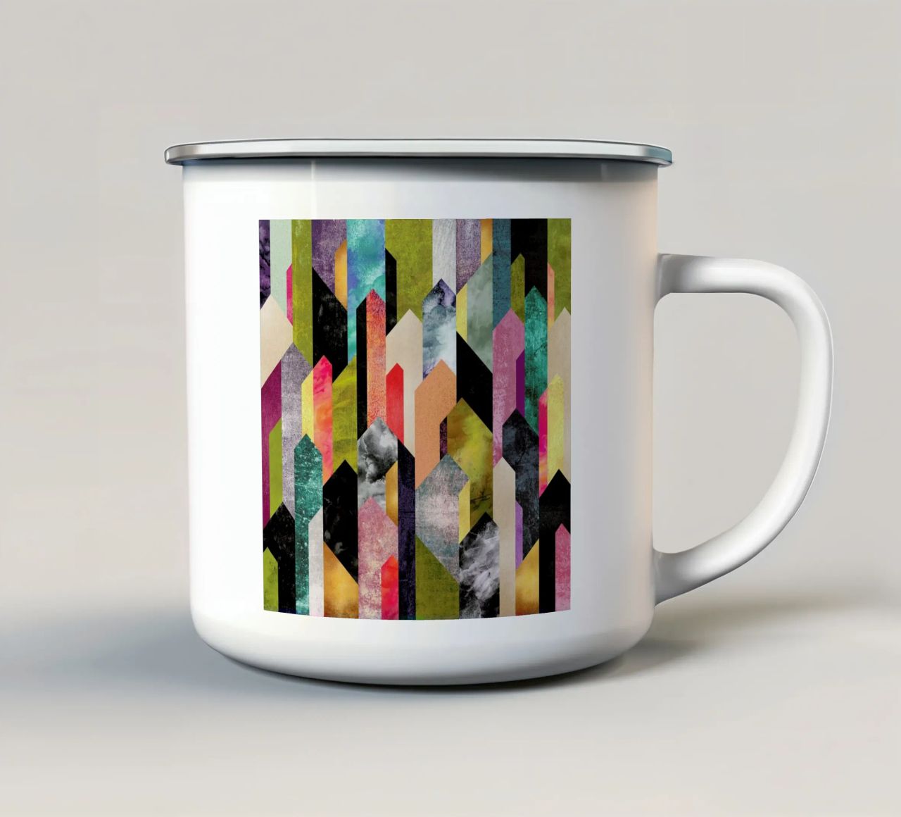 Crystalized tazza in smalto da Elisabeth Fredriksson