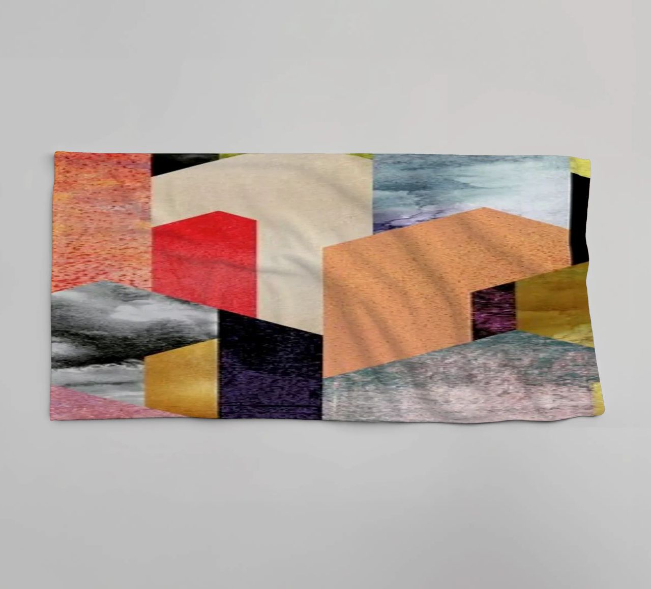 Crystalized towel by Elisabeth Fredriksson