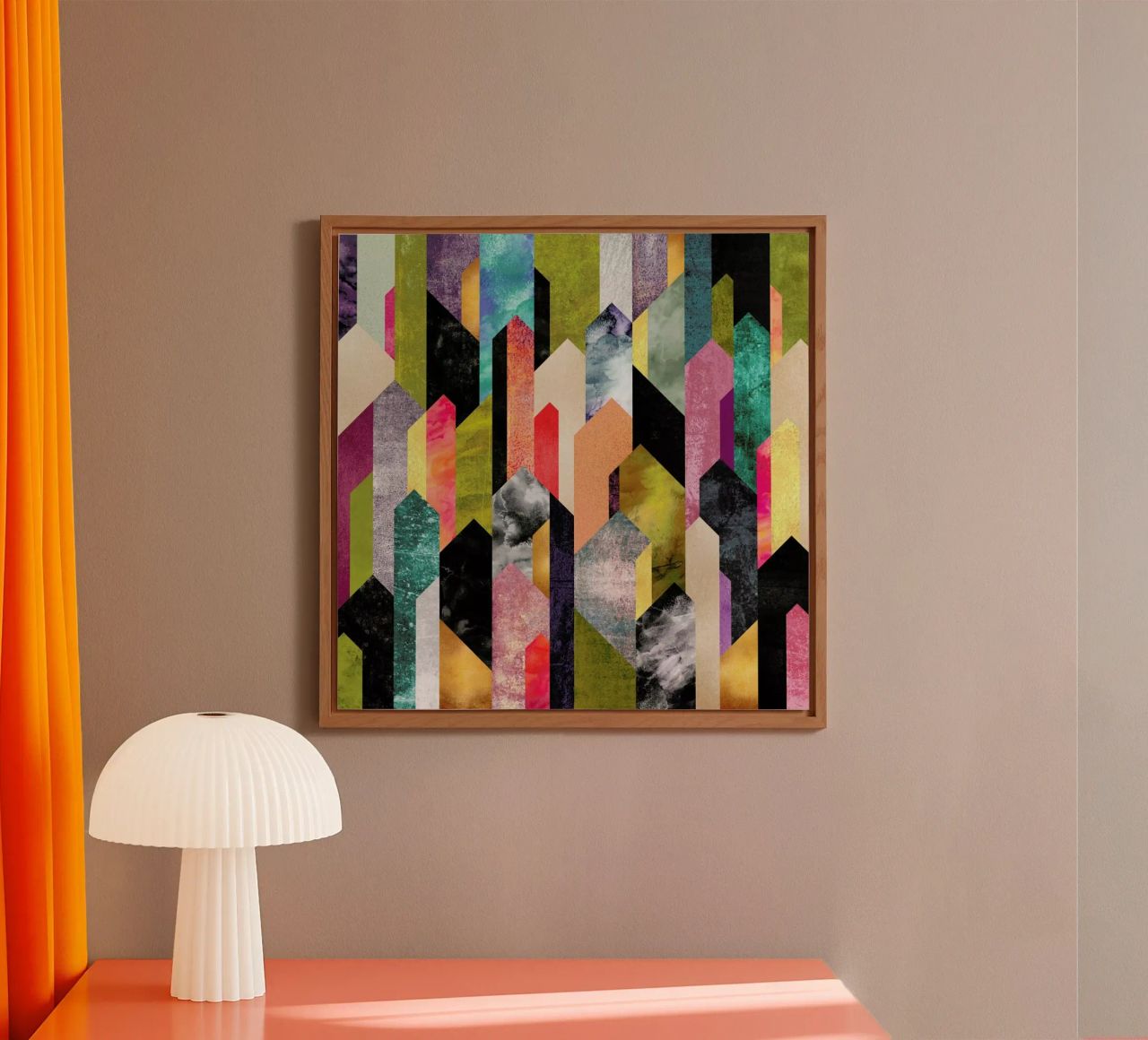 Crystalized alluminio dibond da Elisabeth Fredriksson