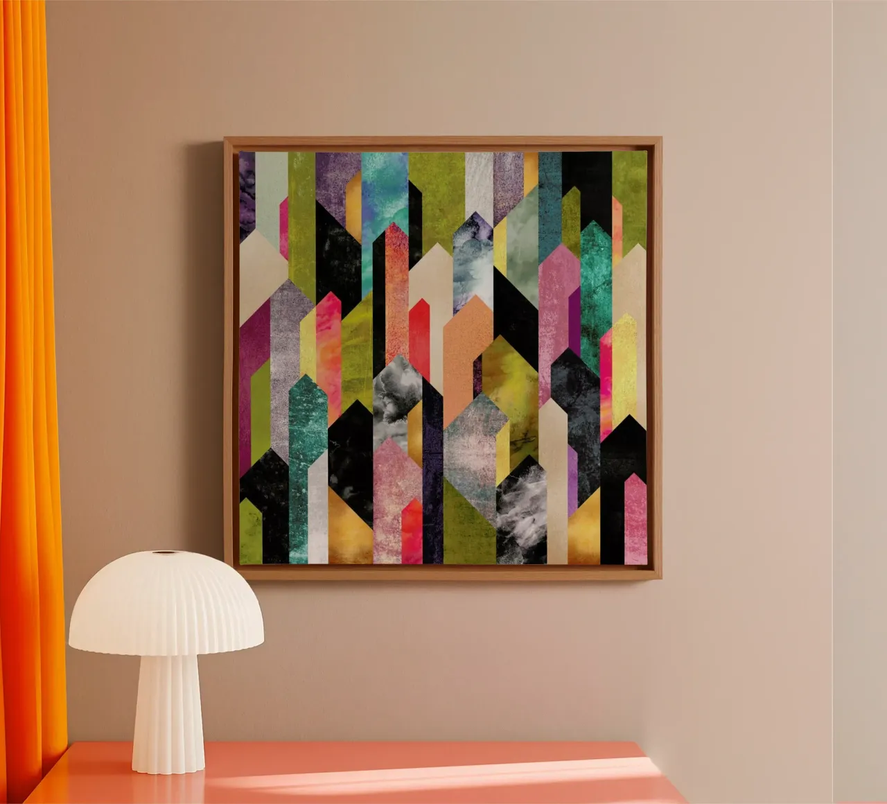 Crystalized tela con Cornice a cassetta da Elisabeth Fredriksson
