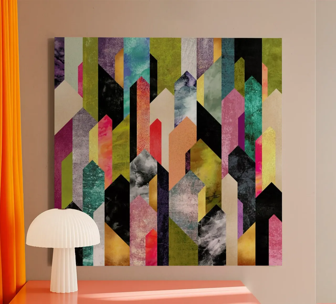 Crystalized tela con Cornice a cassetta da Elisabeth Fredriksson