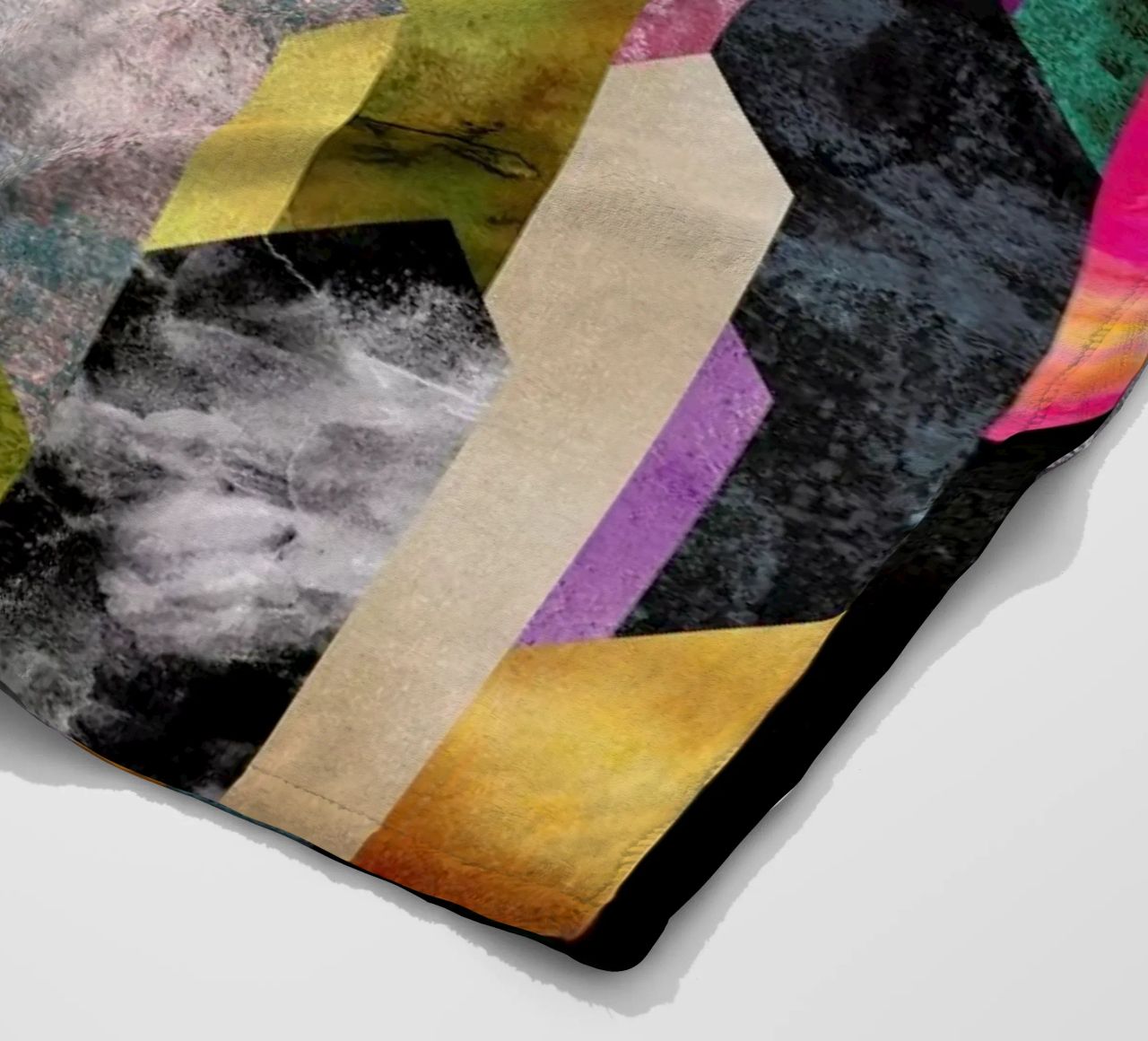 Crystalized fleece blanket by Elisabeth Fredriksson