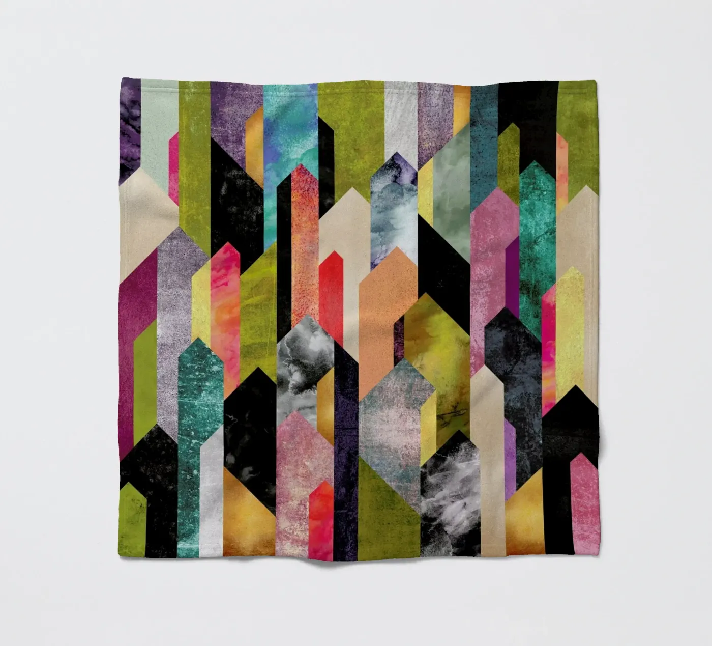 Crystalized fleece blanket by Elisabeth Fredriksson
