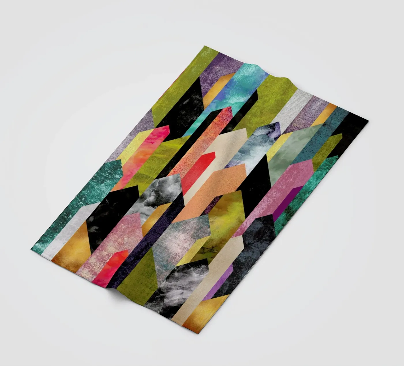 Crystalized fleece blanket by Elisabeth Fredriksson