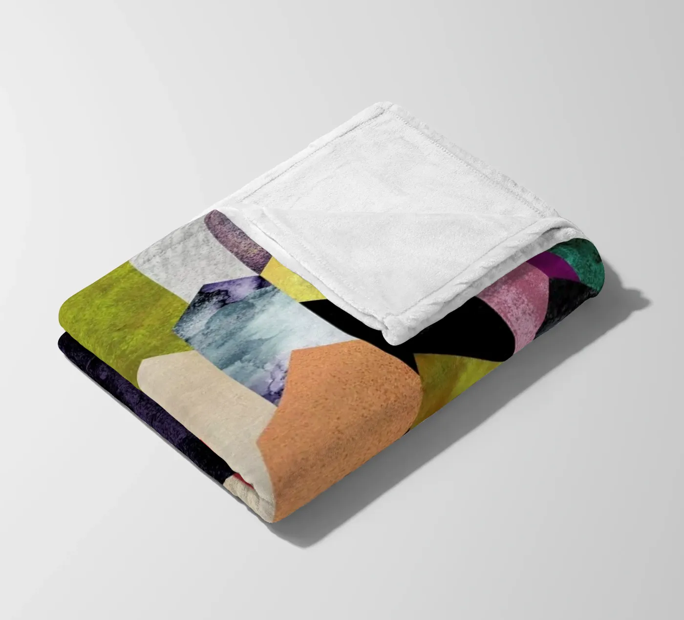 Crystalized fleece blanket by Elisabeth Fredriksson