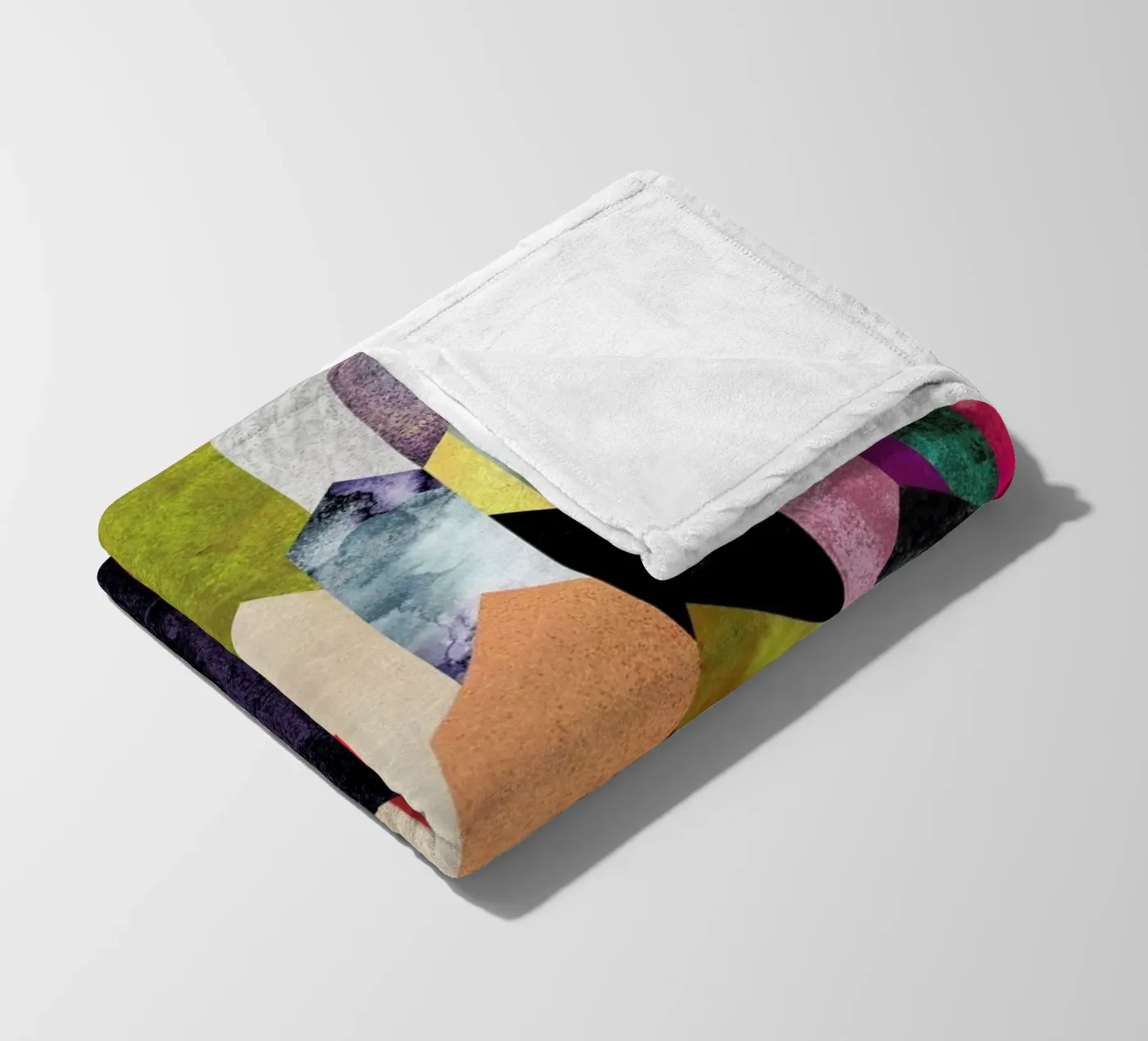 Crystalized fleece blanket by Elisabeth Fredriksson