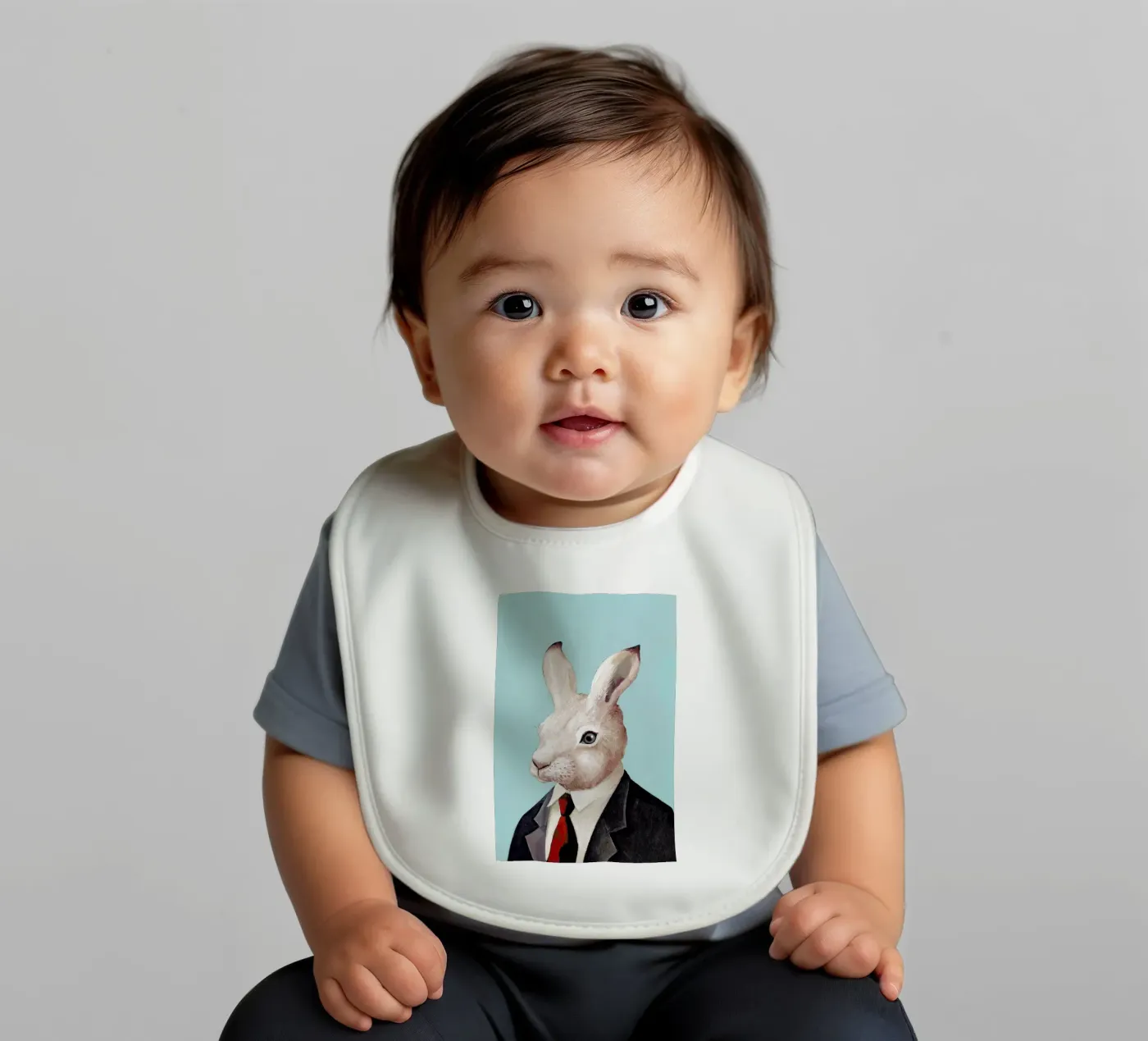 Rabbit Babylätzchen von Animal Crew