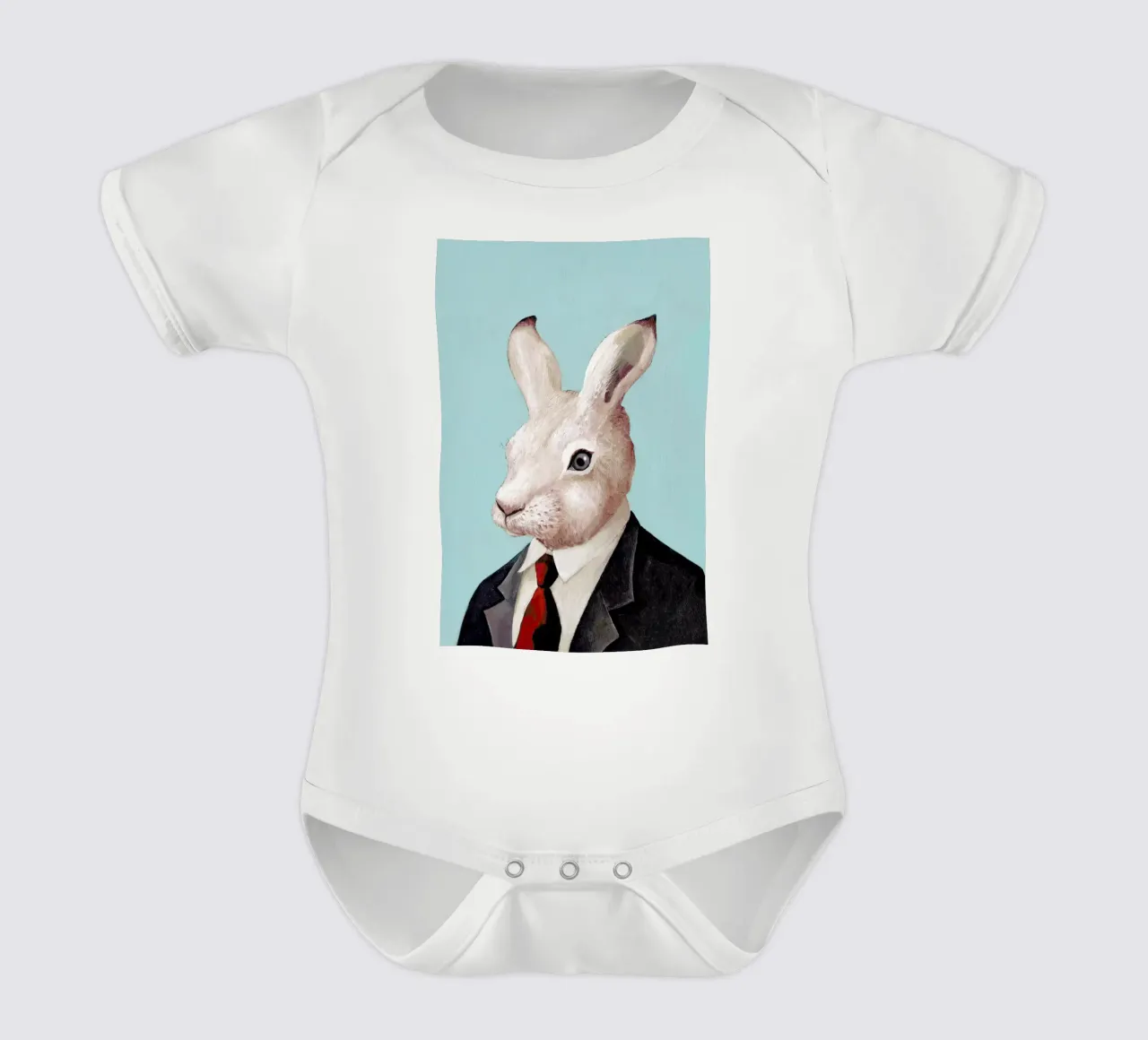 Rabbit product.type.romper-short-sleeve-baby common.byCreator Animal Crew