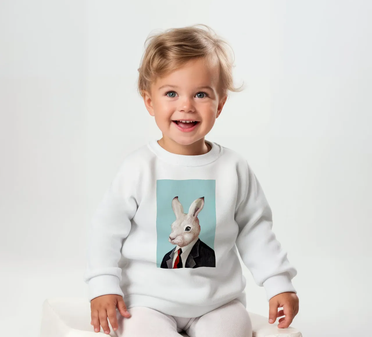 Rabbit felpa neonato da Animal Crew