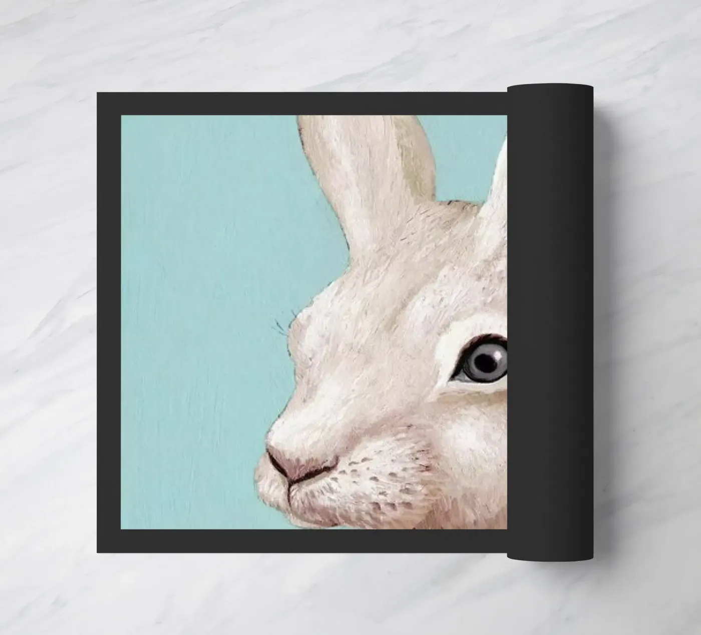 Rabbit doormat by Animal Crew