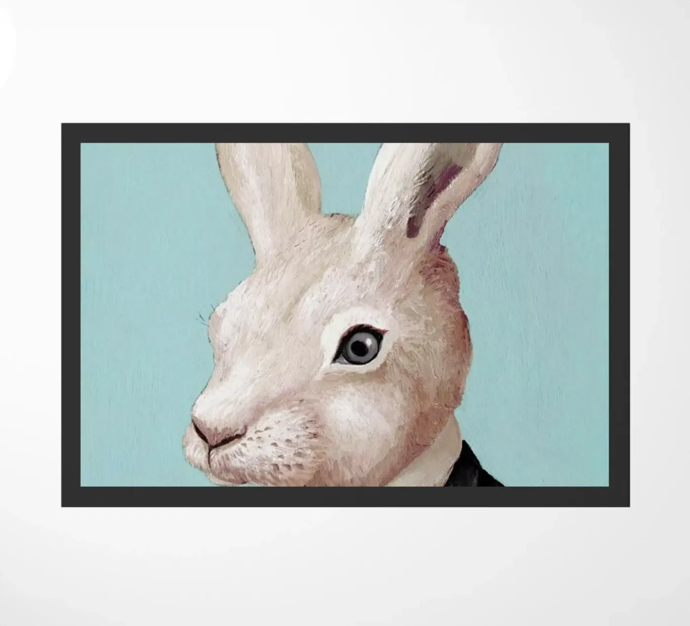 Rabbit doormat by Animal Crew