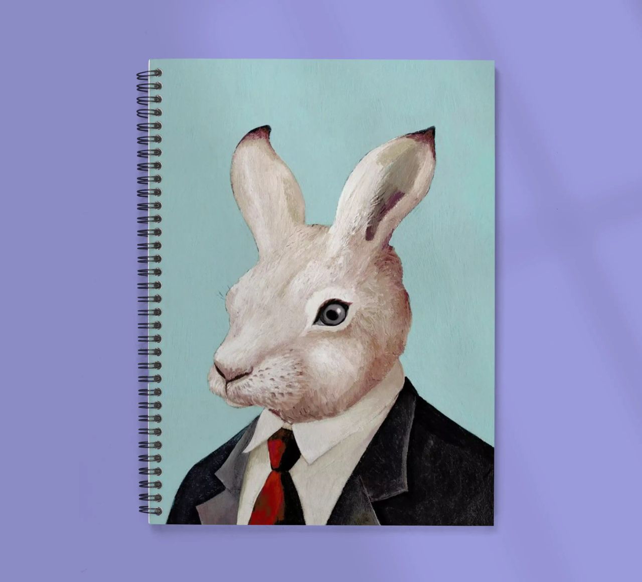 Rabbit spiral notebook by Animal Crew