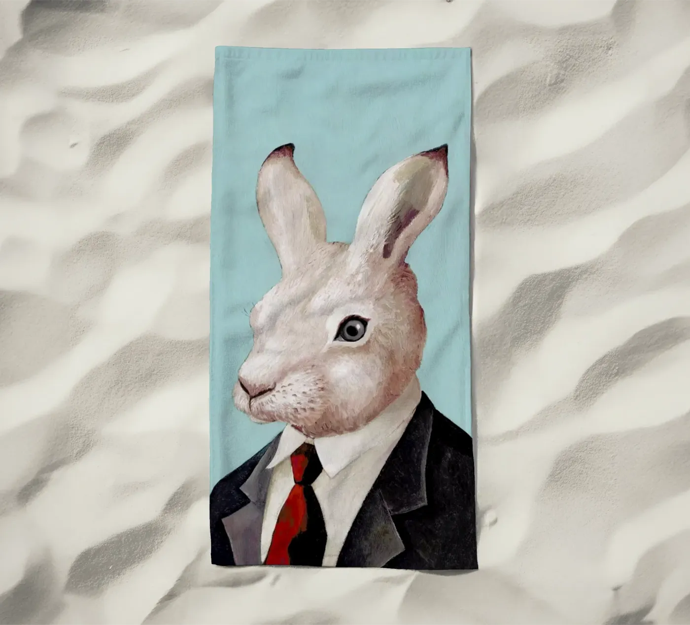 Rabbit serviette de plage de Animal Crew