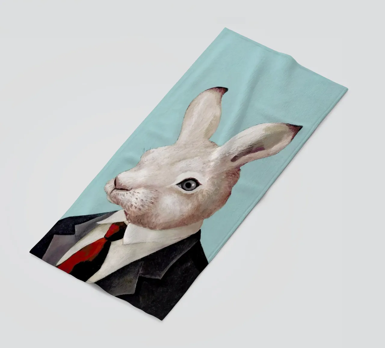 Rabbit toalla de playa de Animal Crew