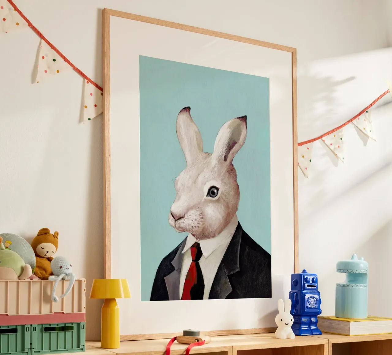 Rabbit poster by Animal Crew