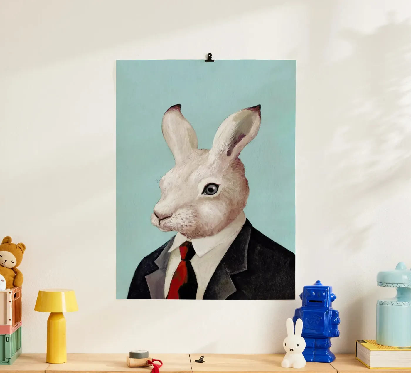 Rabbit poster van Animal Crew