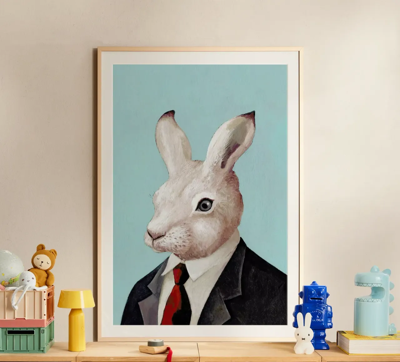 Rabbit poster by Animal Crew