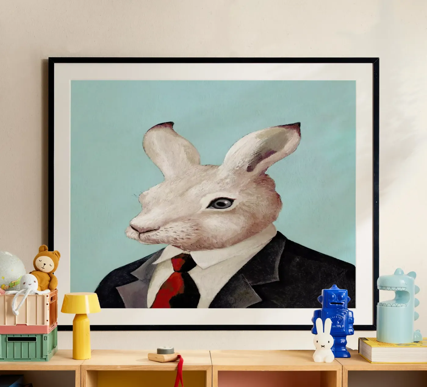 Rabbit poster van Animal Crew