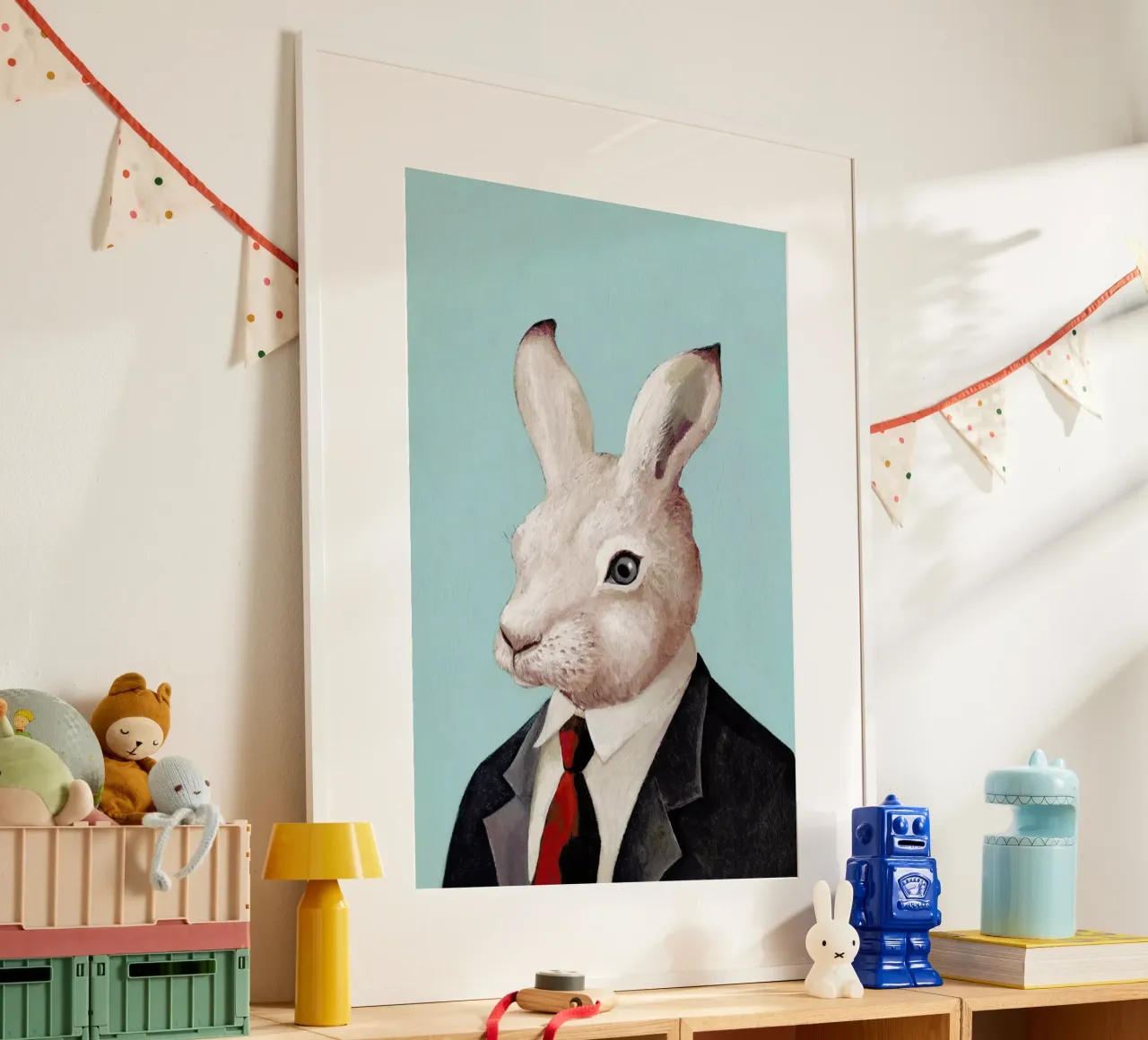 Rabbit poster by Animal Crew