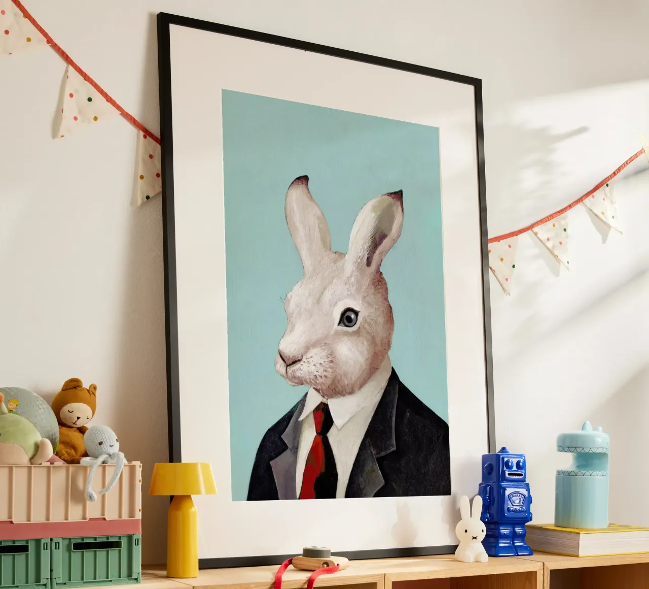 Rabbit poster by Animal Crew