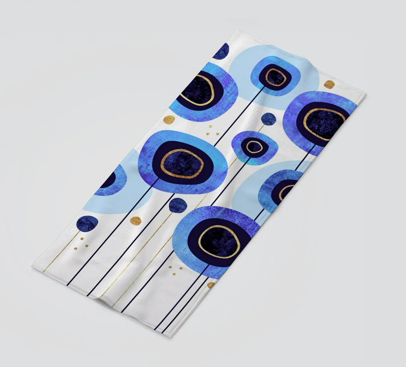 Floral Blubes telo mare da Elisabeth Fredriksson