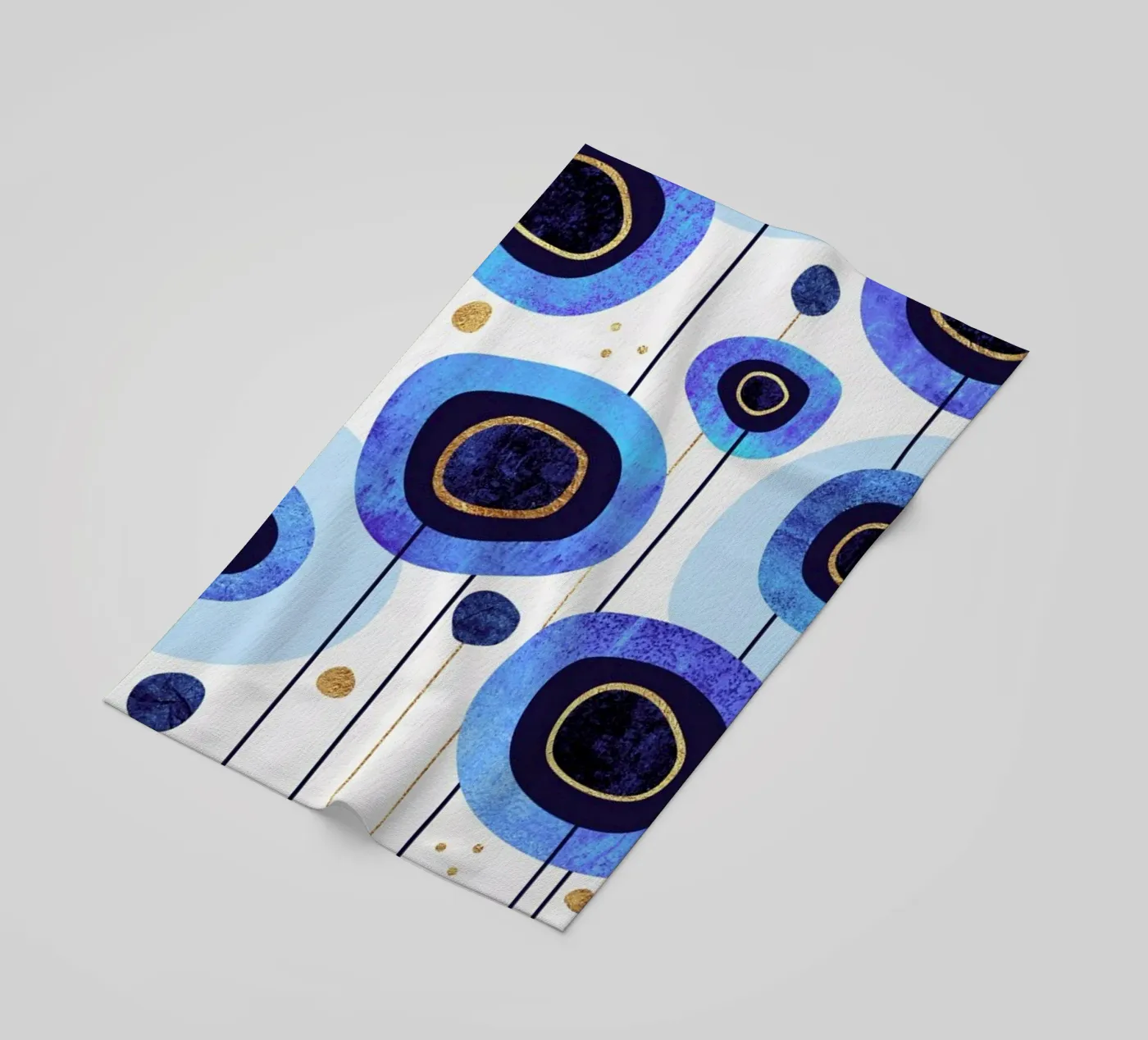 Floral Blubes telo mare da Elisabeth Fredriksson