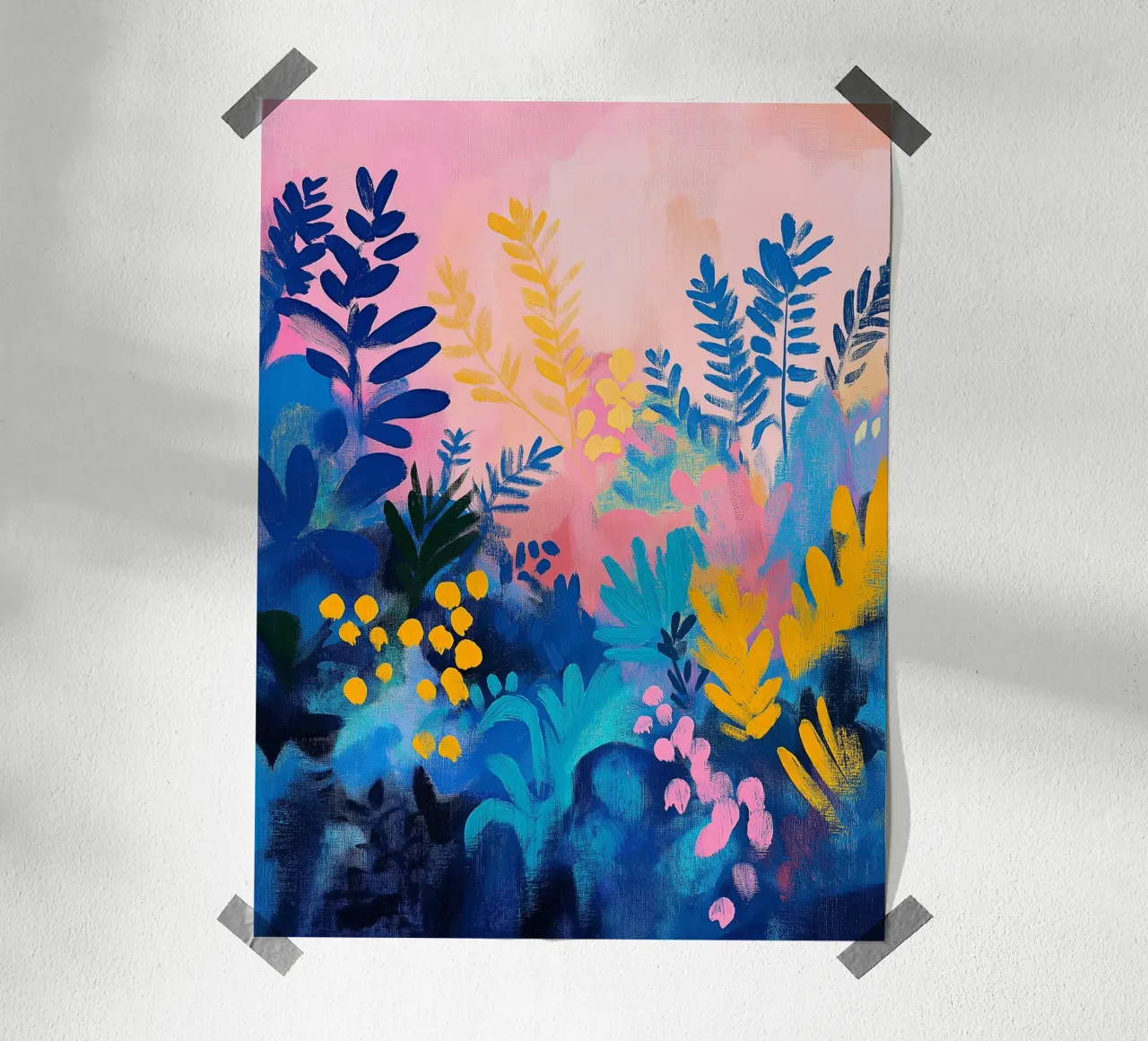 Jardin abstrait carta hahnemühle da Flora & Horizon